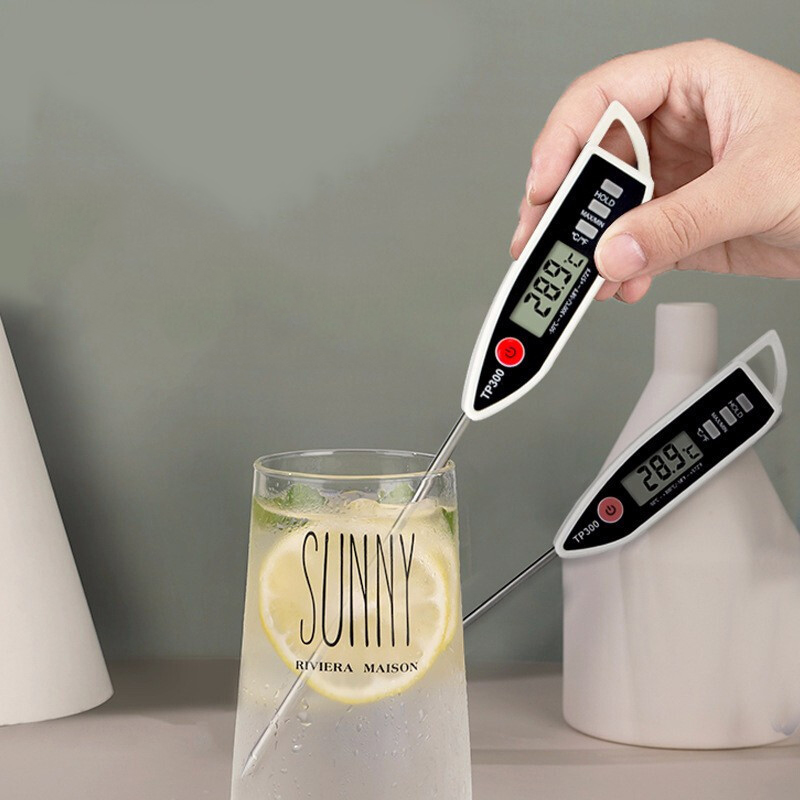 Japan Precision Electronic Thermometer Home Kitchen Barbecue High Precision Water Temperature Milk Temperature Food Oil Temperature Gauge
