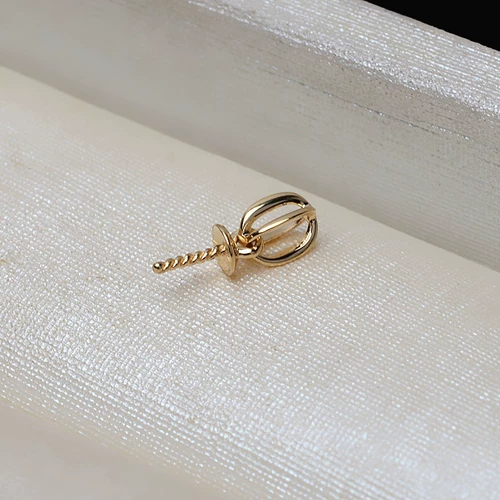 Золотая подвеска, фонарь, золото 750 пробы, DIY