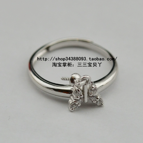 Безразмерное регулируемое кольцо, ювелирное украшение из жемчуга, аксессуар, серебро 925 пробы