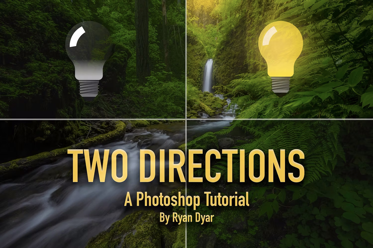 【摄影后期】Ryan Dyar 风光摄影后期一张图处理两种不同效果教程-中英字幕