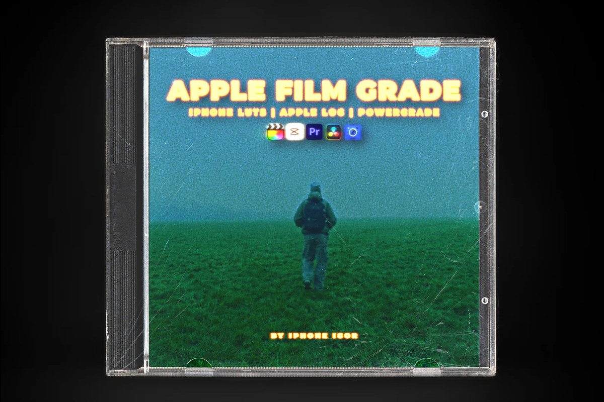 【Luts预设】苹果胶片3.0级 Apple Film Grade 3.0 胶片视频调色Luts预设