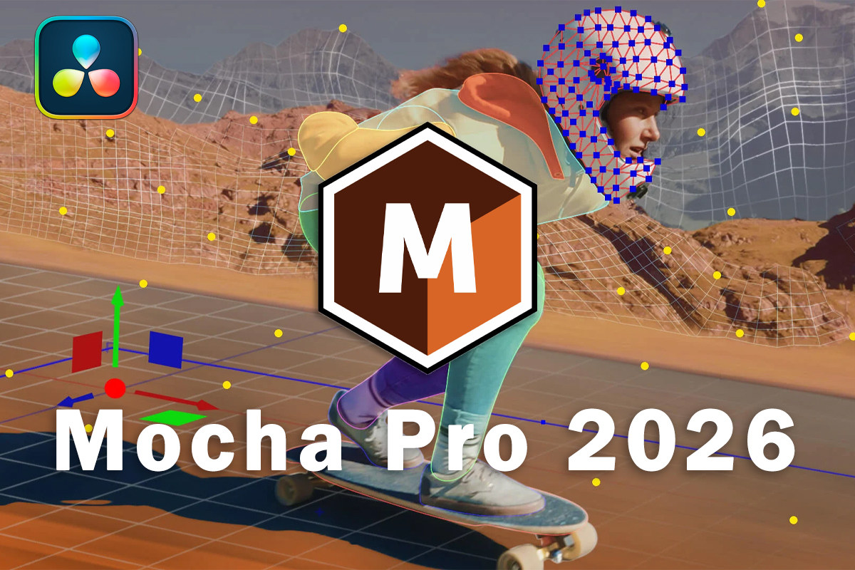 【达芬奇插件】中文汉化-Nuke/Vegas/OFX/达芬奇摩卡插件 Mocha Pro 2026.0.0 Win(一键安装·免费更新)