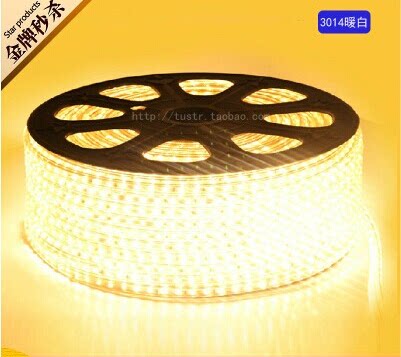 120 beads LED light with 3014 patches highlighted 220V OUTDOOR WATERPROOF SUPER BRIGHT SOFT LIGHT BAR SUSPENDED CEILING LIVING-ROOM SHOP WINDOW LIGHT