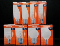 E27 E14 OSRAM ordinary bulb bulb bulb dimmable tip bubble transparent frosted crystal bulb 40 25wLED