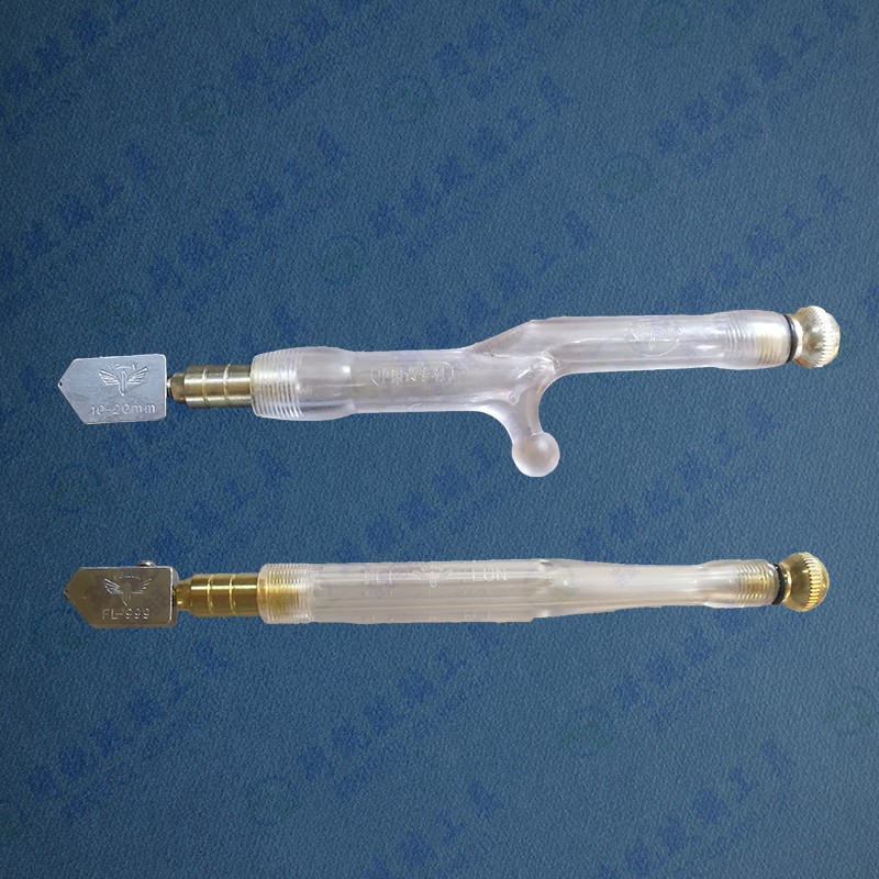 Flywheel Brand Glass Knife Self-Control Oil Roller Type Glass Knife Flywheel 999 White Plastic Rod Flywheel Curved Glass Knife