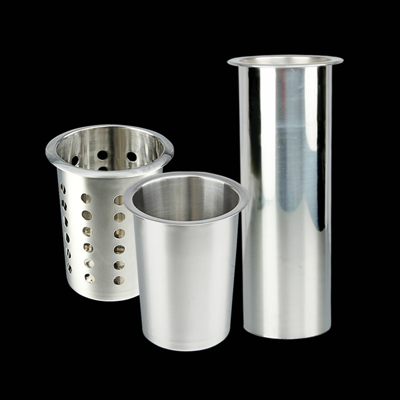 Embedded stainless steel knife and fork thickening string of fragrance bamboo label hollow tube chopstick tableware