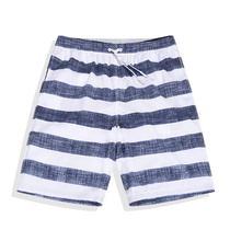  Beach pants Mens quick-drying can go into the water hot spring pants ins shorts loose anti-embarrassment seaside vacation five-point swimming trunks