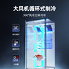 Star Refrigerated Cabinet, Refrigerated Display Cabinet, Fresh-Keeping Beverage Cabinet, Supermarket Display Commercial Refrigerator, Single-Door Vertical Freezer