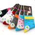 6 đôi vớ nữ vớ cotton của phụ nữ Langsha 100% cotton vớ thể thao mùa xuân và mùa thu và mùa đông cotton dày trong ống vớ cotton tất nữ cổ ngắn Bít tất nữ