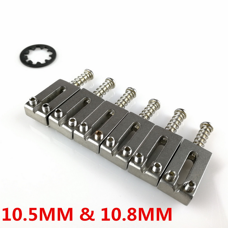 Korean Fanta ST electric guitar bridge code Single swing small double swing electric guitar string code Stainless steel saddle