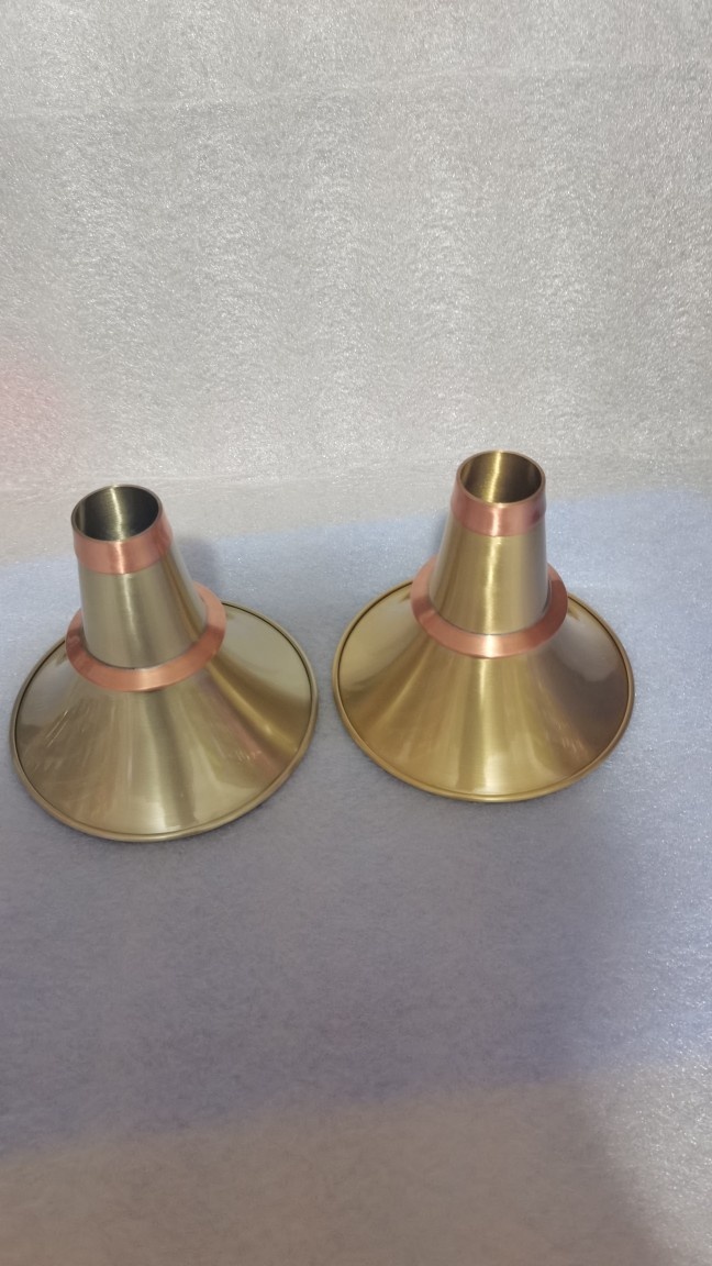 Gui Opera Suona Bowl Folk Suona Bowl Brass Suona Bowl Pure Copper Suona Bowl Suona Head Thickened Suona Bowl Mouth