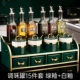 B Модель 15 -Piece Can Can Green Glaze+White Glaze