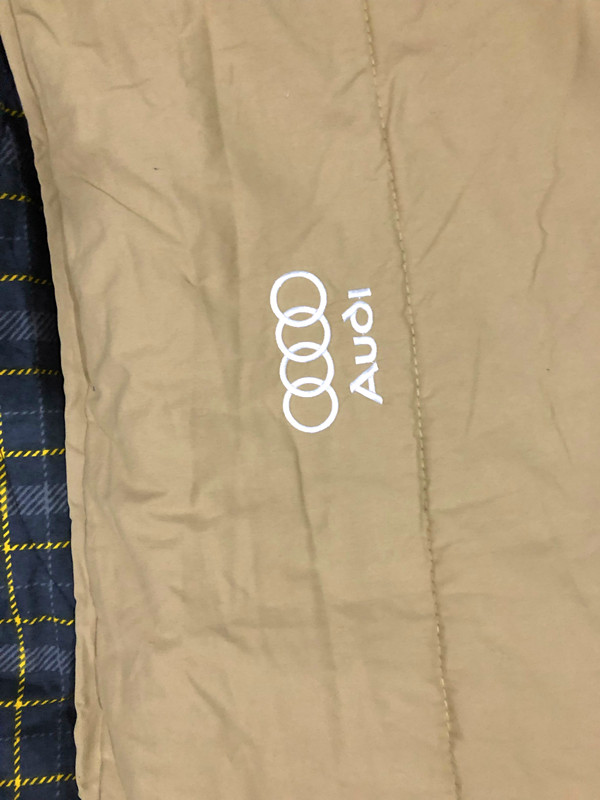 Cửa hàng Audi 4S quà tặng túi ngủ xe du lịch túi ngủ cotton flannel dày 4,5kg mở rộng lớn 1 m - Túi ngủ túi ngủ cho trẻ