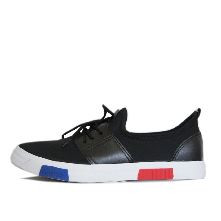 Double Star Lightweight Men's Low-Top Cotton Autumn Canvas Casual Fashion Sports Sneakers Student Black Work