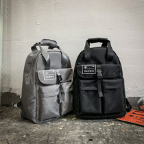 Bag Girl Han Edition High School Polygge Waterproof Nylon Cloth Double Shoulder Bag 100 Lap wind backpack Handbags Dual-use female