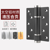 Special hinge door closer for invisible door hydraulic buffer spring rebound hinge automatic closing door concealed door self-closing hinge