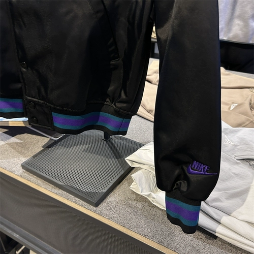 Nike, куртка, бейсбольный пуховик, удерживающая тепло форма, оверсайз