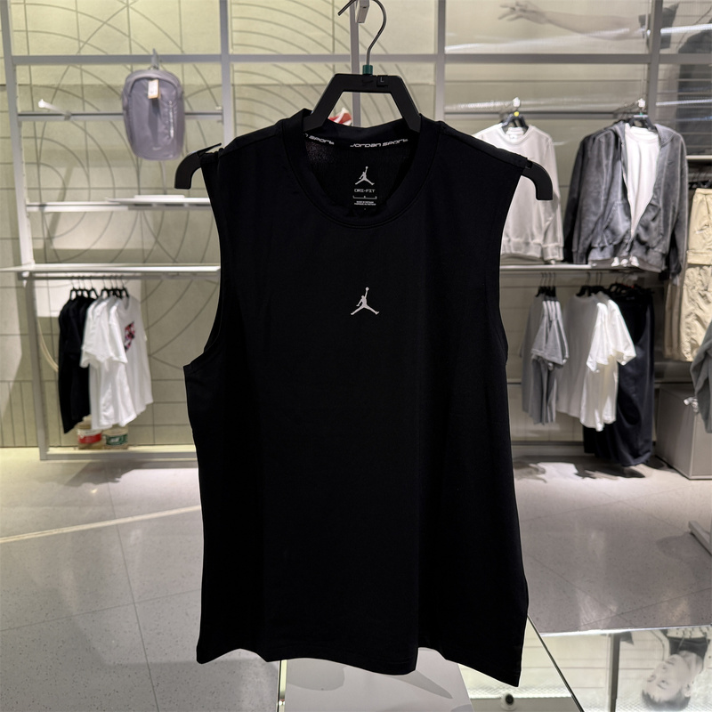 Authentic Nike Jordan Jordan Men's Dri-Fit Quick-Drying New Style Comfortable Sleeveless Top Vest If0890 Authentic Nike Jordan Jordan Men's Dri-Fit Quick-Drying New Style Comfortable Sleeveless Top Vest If0890
