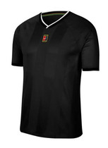 Sea Taawash NIKE Courttennis Top Nike Mens Sport T-Shirt V Pilot Dry Tennis Short sleeves