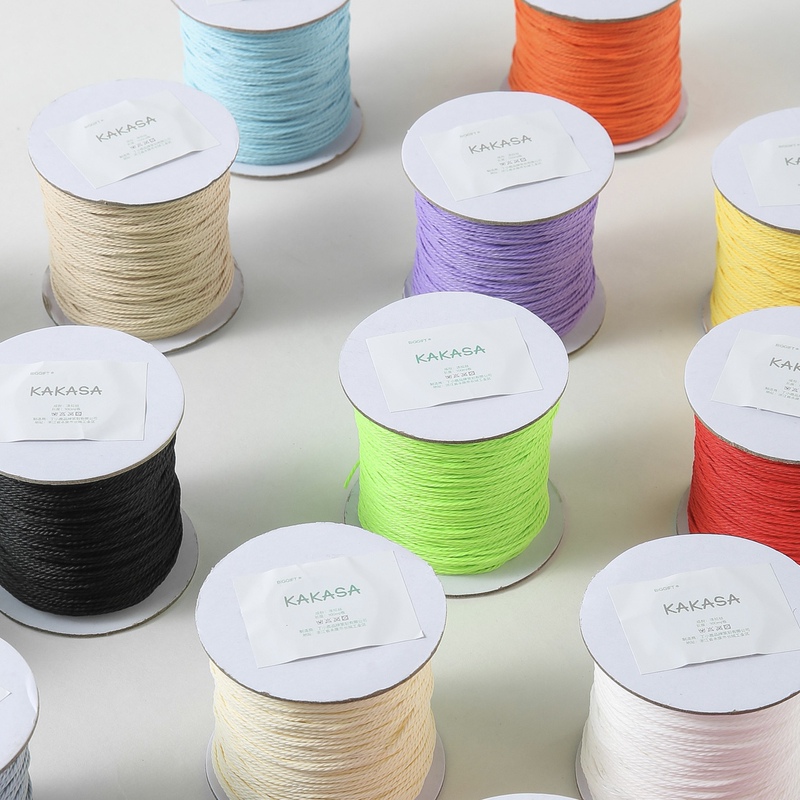 Handmade Biggift Korean Specialty Card Yarn Bone Yarn Crochet Thread Plastic Thread Crochet Materials