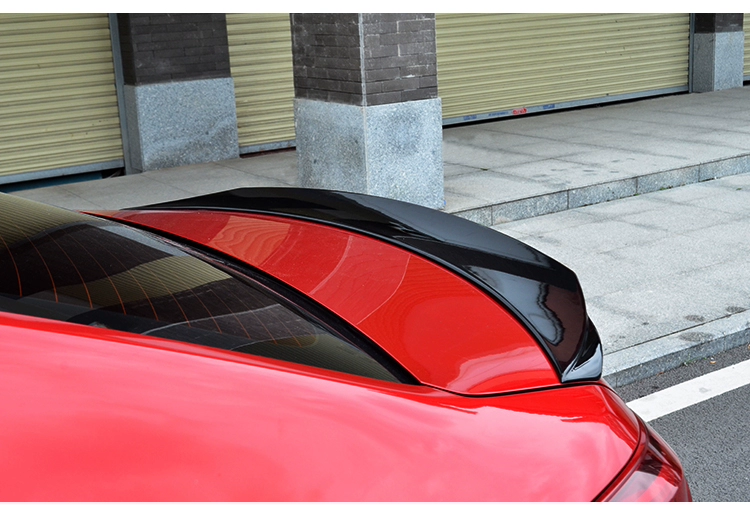 Mazda 3 Angkeira sửa đổi cánh sau trang trí RS đuôi sơn thể thao sắc nét đuôi lớn áp lực gió bao quanh