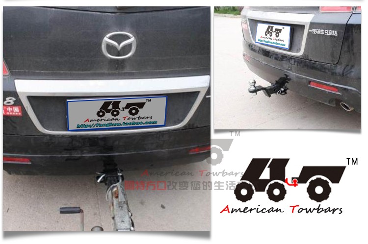 Mazda 8 Mỹ trailer thanh vuông thanh phổ quát các bộ phận chống đuôi xe kéo móc cắm trại kéo kéo - Sửa đổi ô tô dụng cụ vệ sinh nội thất ô tô