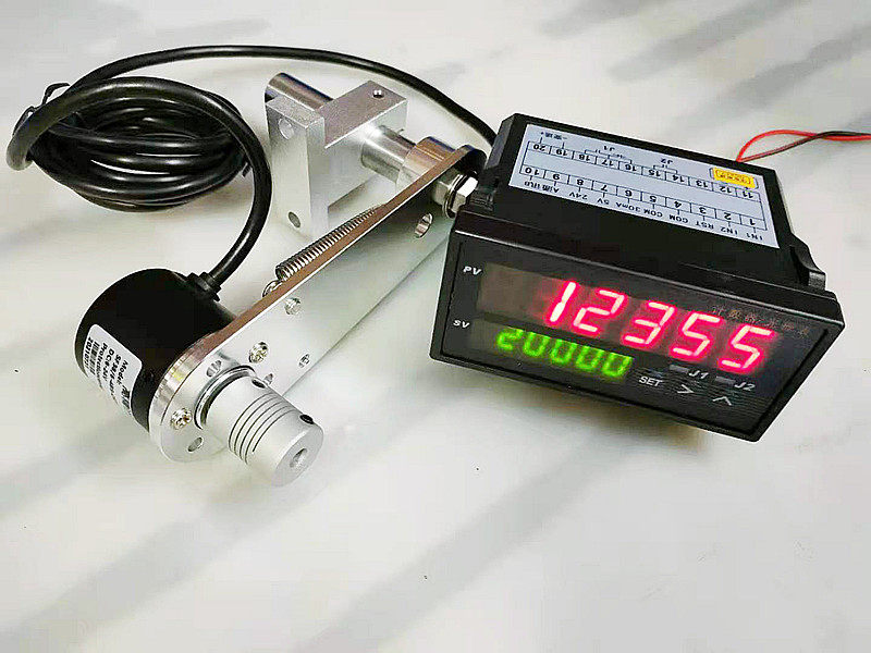 Electronic High Precision Meter Mister Counter Displacement Position Length Distance Measuring 485 Newsletter plus minus and flip-floe