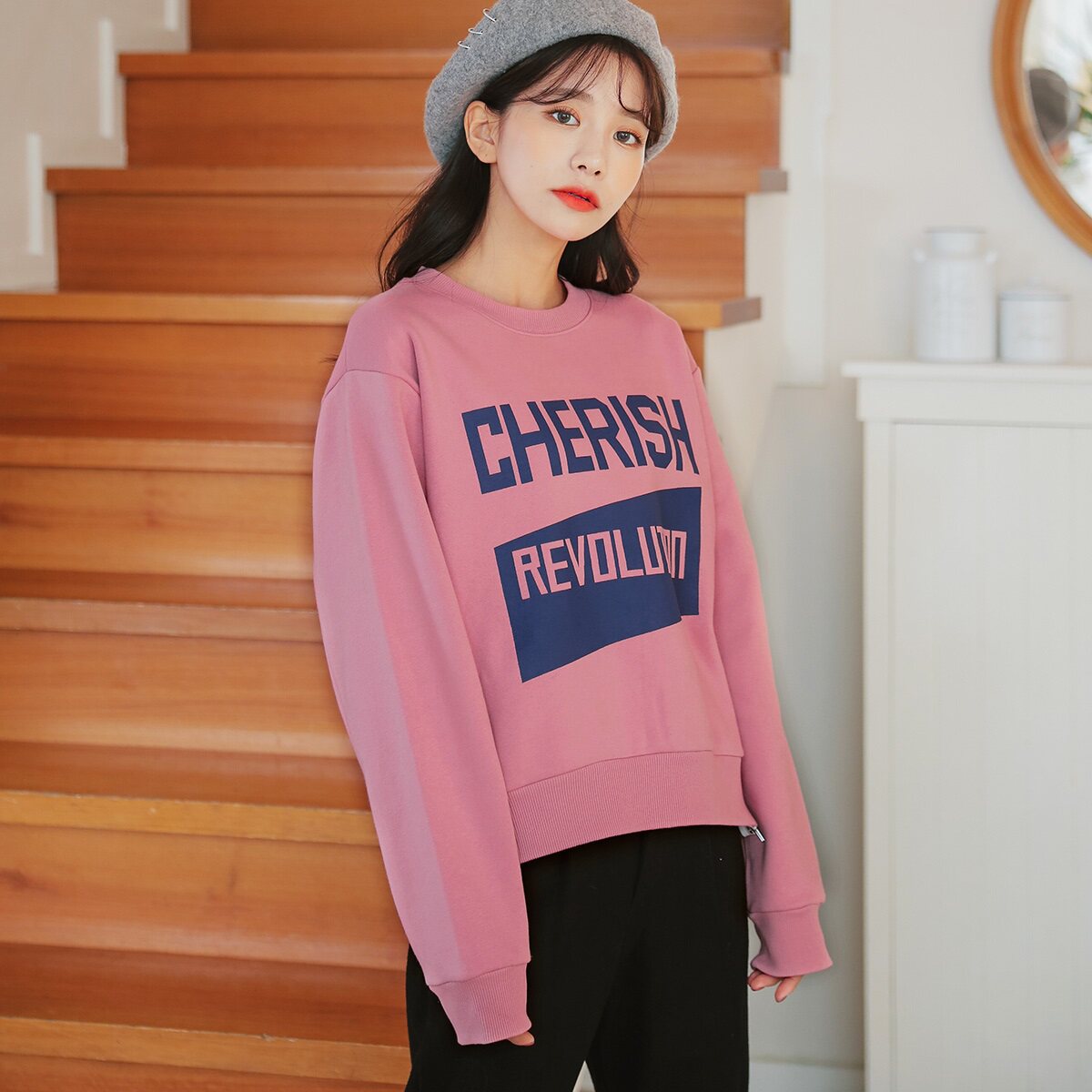 Sweatshirt femme JCOOL HISTOIRE     - Ref 3216115 Image 3