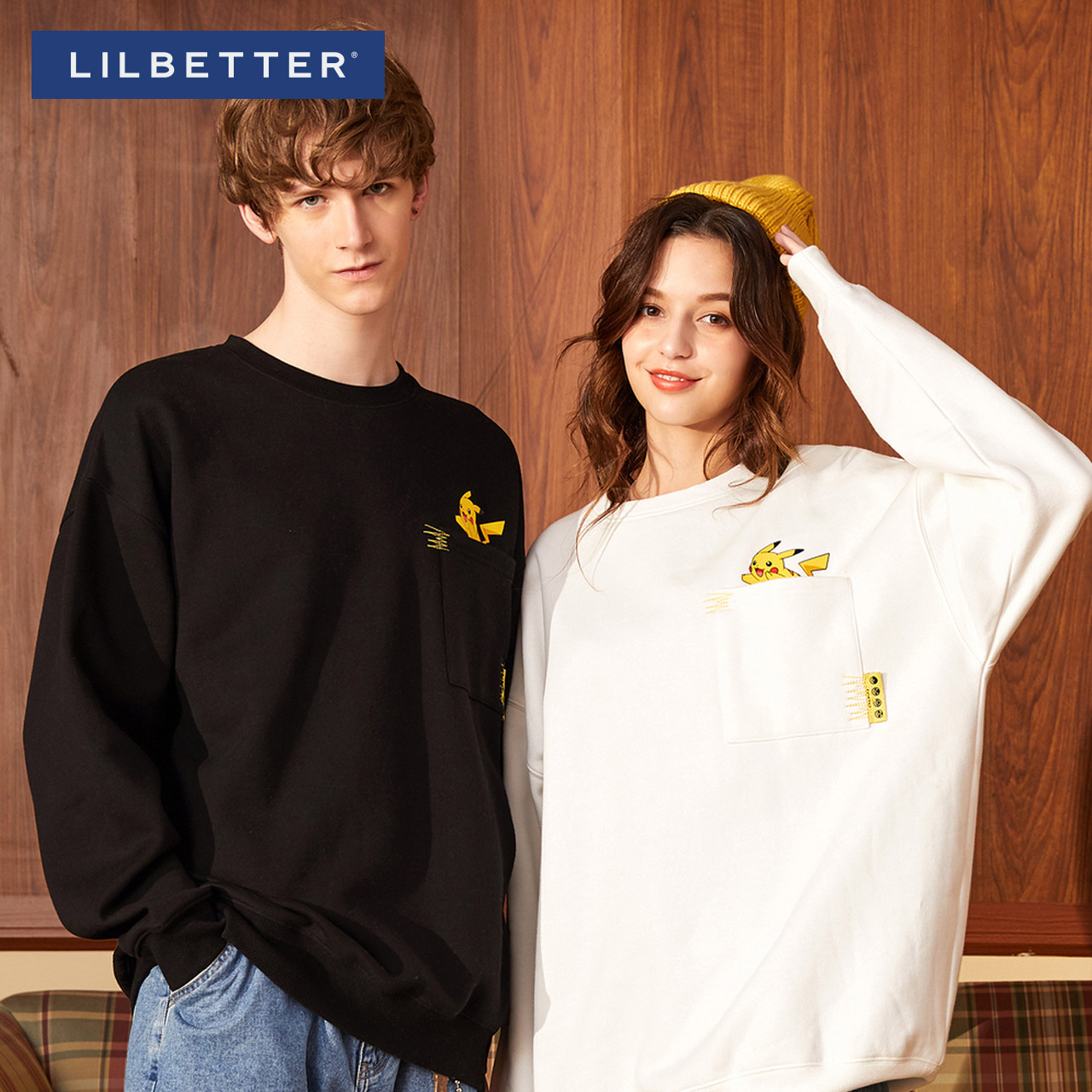 lilbetter sweater men fashion trend lovers casual spring autumn 2021 New coat Tide brand top