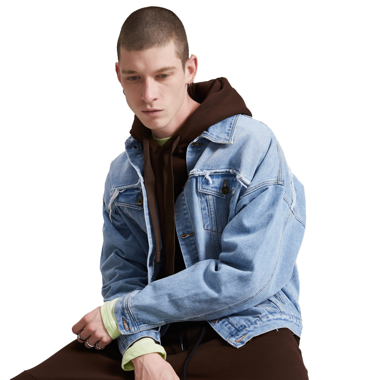 Blouson homme LILBETTER manches longues en Coton - Ref 3117456 Image 4