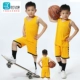 Trẻ em bóng rổ phù hợp với thể thao qua đường áo huấn luyện đội bóng trại huấn luyện tùy chỉnh đồng phục bóng rổ - Thể thao sau