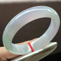 Jian An Jade 57 Old Pit Jade decorated with gum pink purple jadeite jade bracelet natural Burmese Spring Color positive circle jade bracelet