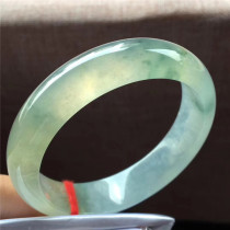 Jian An Jade 54 5 Burma A goods high ice floating flower jade bracelet old planting fluorescent Jade noble concubine bracelet