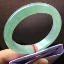 Jian An Jade 54 3 Myanmar A goods old ice clear jade bracelet fine ice moist jade bracelet