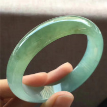 Jian An Jade Myanmar Old Pit High Ice Yellow Jade Bracelet Natural A Cargo Ice Seed Yellow Fat Jade Bracelet with Certificate