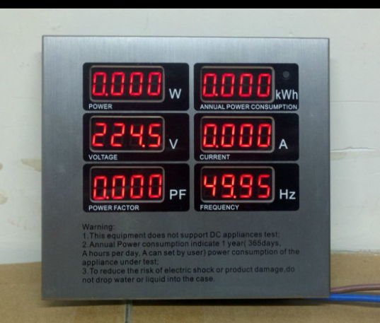 Power meter Number of meter display heads Voltage current AC single-phase electrical parameter measuring instrument 10a Digital 220V Adjustable