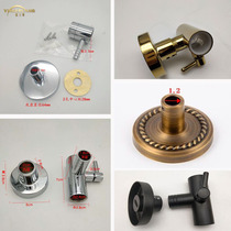 Bathroom accessories shower pipe holder shower bracket lifting Rod Wall Mount seat shower pipe fixing Universal