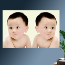 Cute little boy pictures baby portrait poster wall stickers baby twins teach twins beautiful photos pregnant women