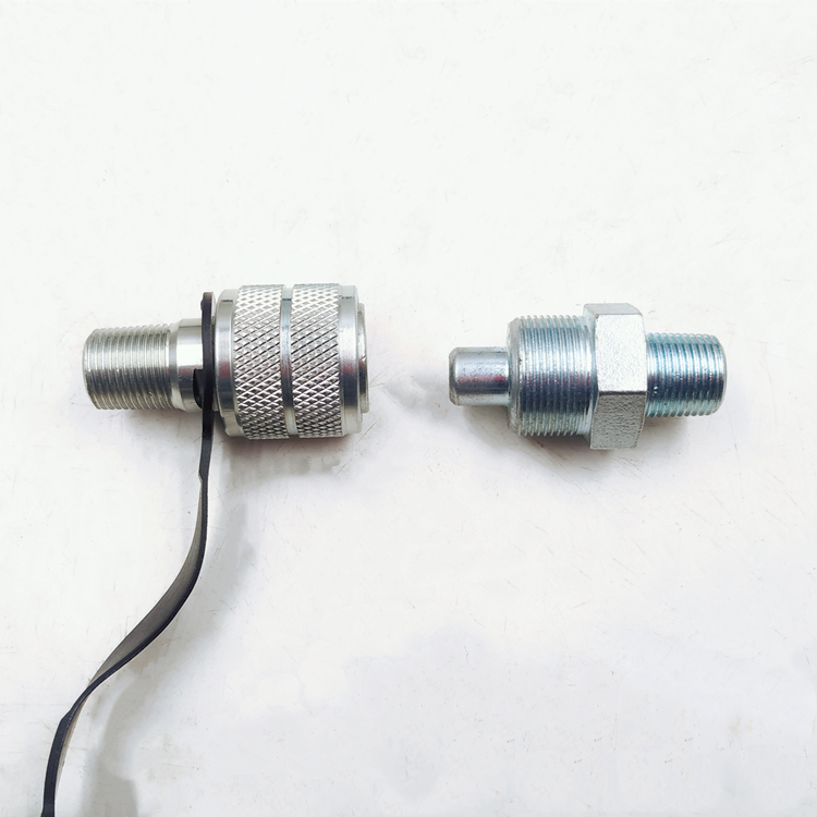 Hydraulic accessories quick joint set M16*1 5 zg3 8 high pressure tube public joint