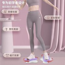Twisting disc split type fitness home twisting turntable dance weight loss artifact slimming leg twisting disc equipment mute
