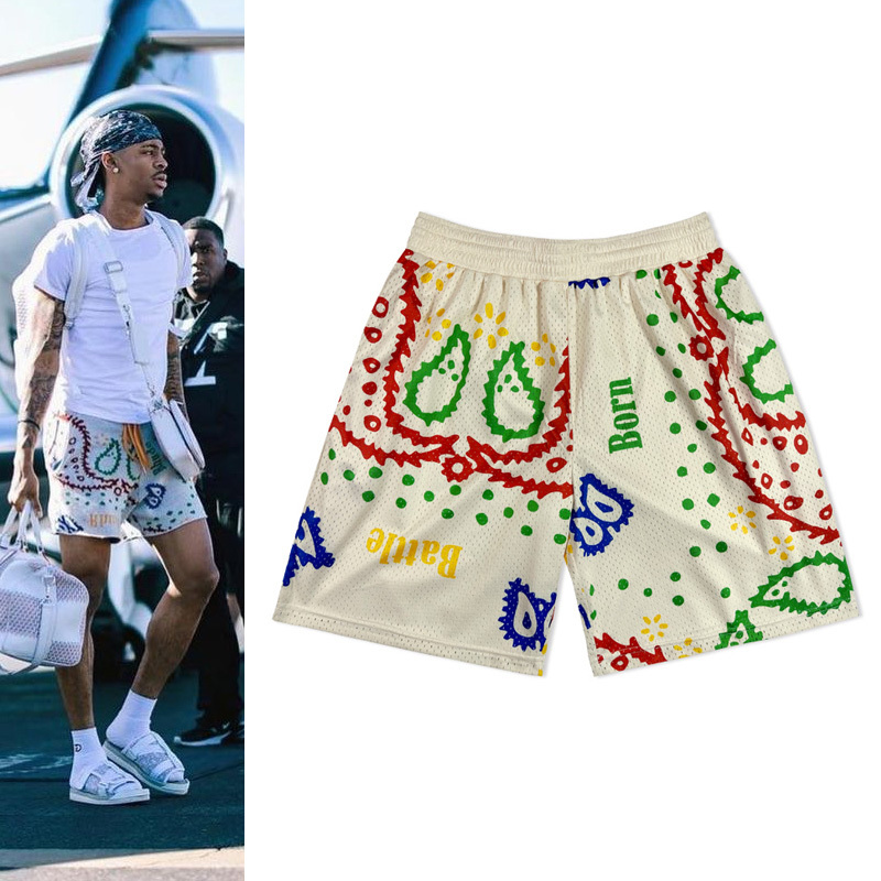 Sd Street Basketball Pants, National Trend Sports Pants, Basketball Shorts, Unisex Streetball Shorts, Training Running Pants, Quick-Drying, Loose Fit