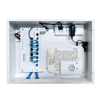 Boîte dinformation de boîte électrique faible avec support de module pour chat léger à fente de chat DIY package de pièces multifonctions