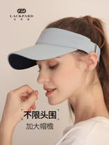 Tennis hat womens anti-UV summer sun hat face sunscreen visor sports outdoor running empty top hat