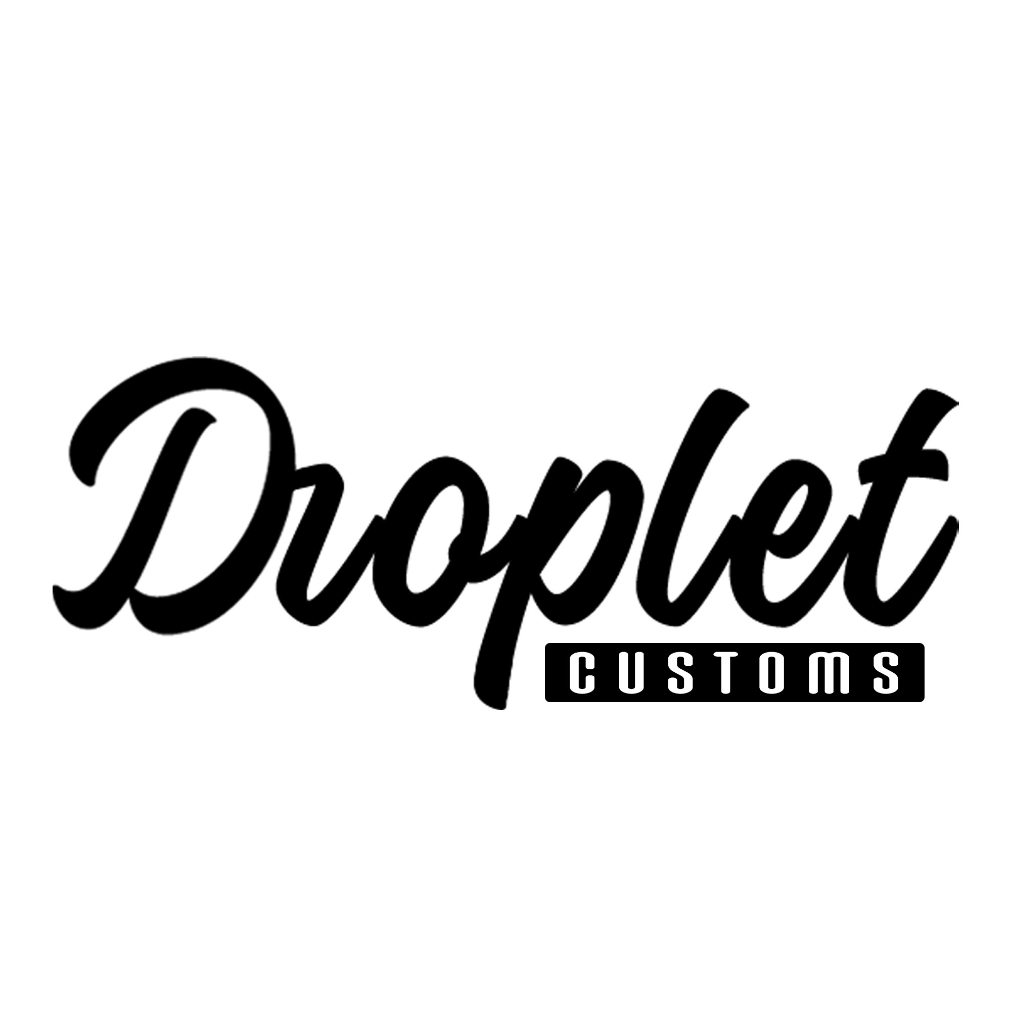 滴改Droplet Customs的LOGO