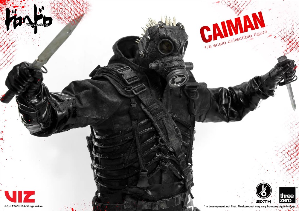 2025NEW ThreeZero 3A 1/6 Dorohedoro Caiman Action Figure 3Z05600W0