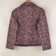 Vintage ພາກຮຽນ spring ແລະດູໃບໄມ້ລົ່ນຂອງແມ່ຍິງ woolen coat floral wool suit suits ຮູບແບບນ້ໍາຫອມຂະຫນາດນ້ອຍ