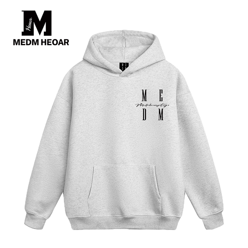 【Authentic with All Three Labels】Medmhhut American Trendy Brand Embroidered Logo Hoodie for Men and Women, Couple Wear 【Authentic with All Three Labels】Medmhhut American Trendy Brand Embroidered Logo Hoodie for Men and Women, Couple Wear