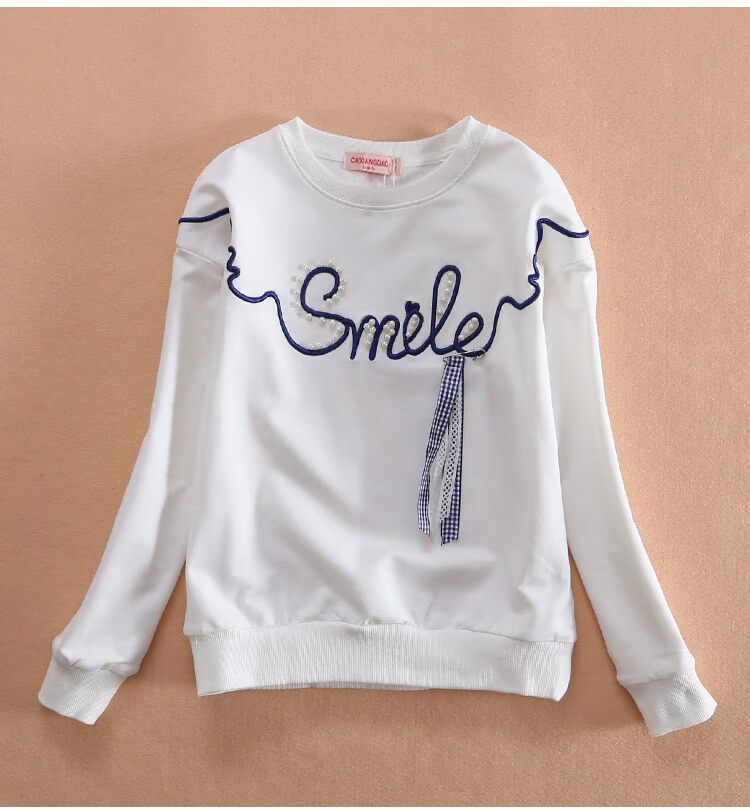 Áo bé gái mùa xuân và mùa thu chạm đáy áo thun dài tay cotton trẻ em phần mỏng 8 bé gái ngọn 10 con lớn 12 mùa thu 15 tuổi quần áo bé gái