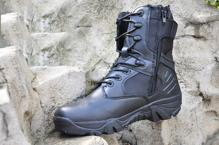 Boots militaires pour homme - dérapage - Ref 1402337 Image 12