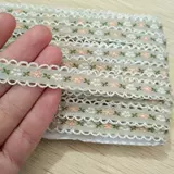 20 -метровая трехмерная вышитая кружевная этническая сельская лента